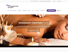 Tablet Screenshot of beautysalondaydream-almere.nl